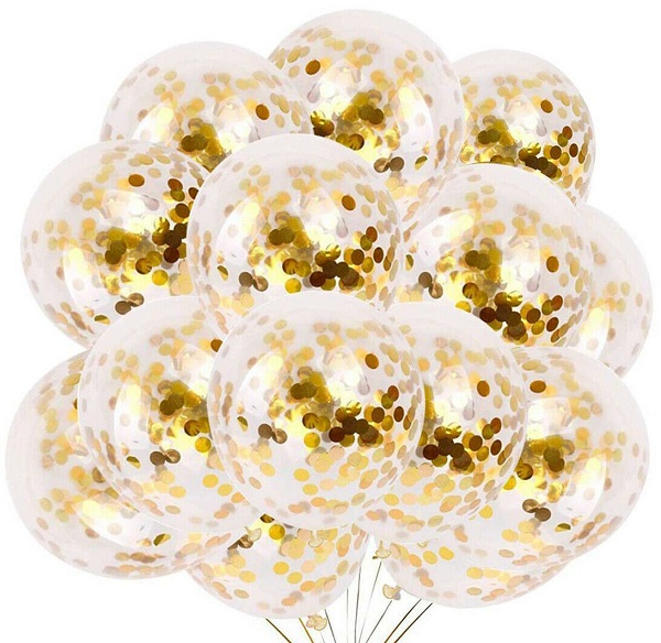 10 inches Confetti Balloons Latex Decorations Helium Birthday Party Wedding